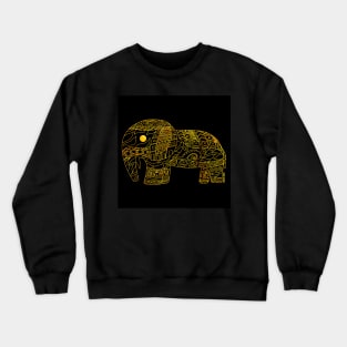 golden elephant ecopop Crewneck Sweatshirt